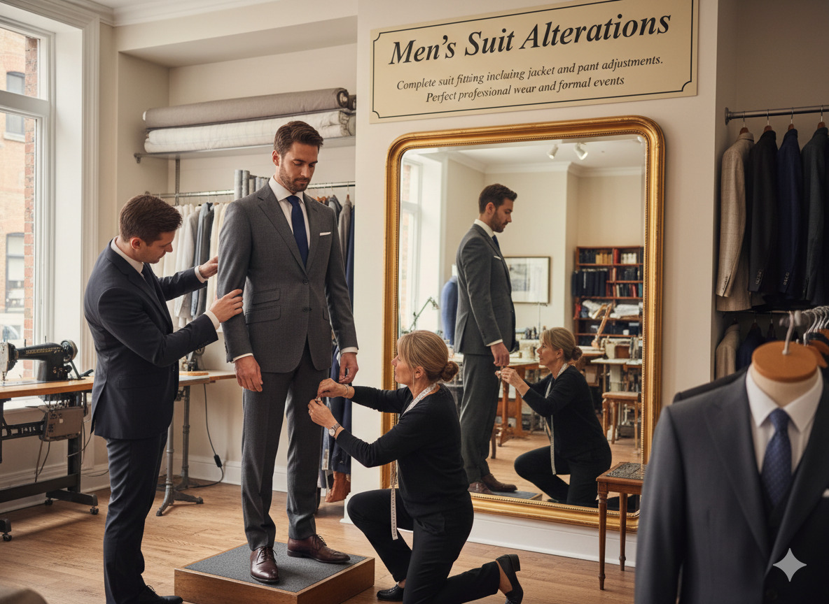 Men's Suit Alterations